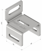 Опора хомутовая угловая HEFP clamp