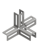 Соединитель угловой 3D HEFA 3D